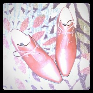 Leather upper casual shoes by esprit